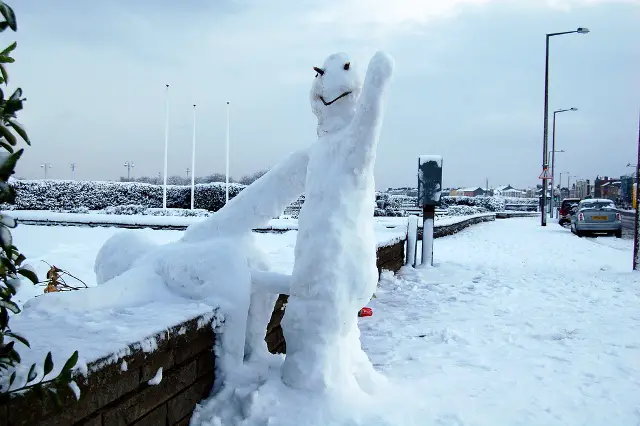 Snowman Having Sex