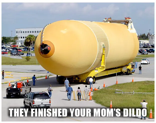 Tell Mom Relax Finished Making Dildo